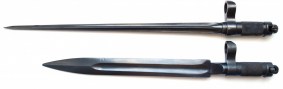 Сравнение штыков СКС  с ножевидным и игольчатым клинком.