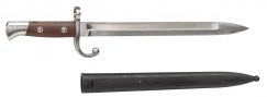 Штык-нож образца 1889 года к пехотной винтовке системы Маузера образца 1889 года.