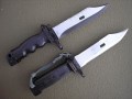 сравнение штык-ножей моделей KM-87 и AK 74 производства ГДР