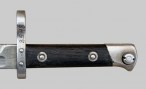 Штык образца 1895 года для рядового состава к винтовке системы Маннлихера.