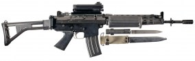 FN FNC rifle 5.56x45 FAL