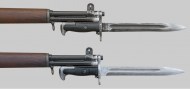 Штык-нож М1 к полуавтоматической винтовке системы Гаранда.