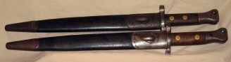 Штык-ножи образца 1888 года Mk.I тип-2 и Мk. II