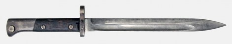 Штык образца 1923 года к винтовке системы Маузера.