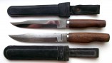 Нож финского типа производства з-д. «Труд» Вача большого и малого размера