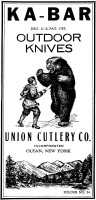 Реклама ножа «Union Cutlery Co.»